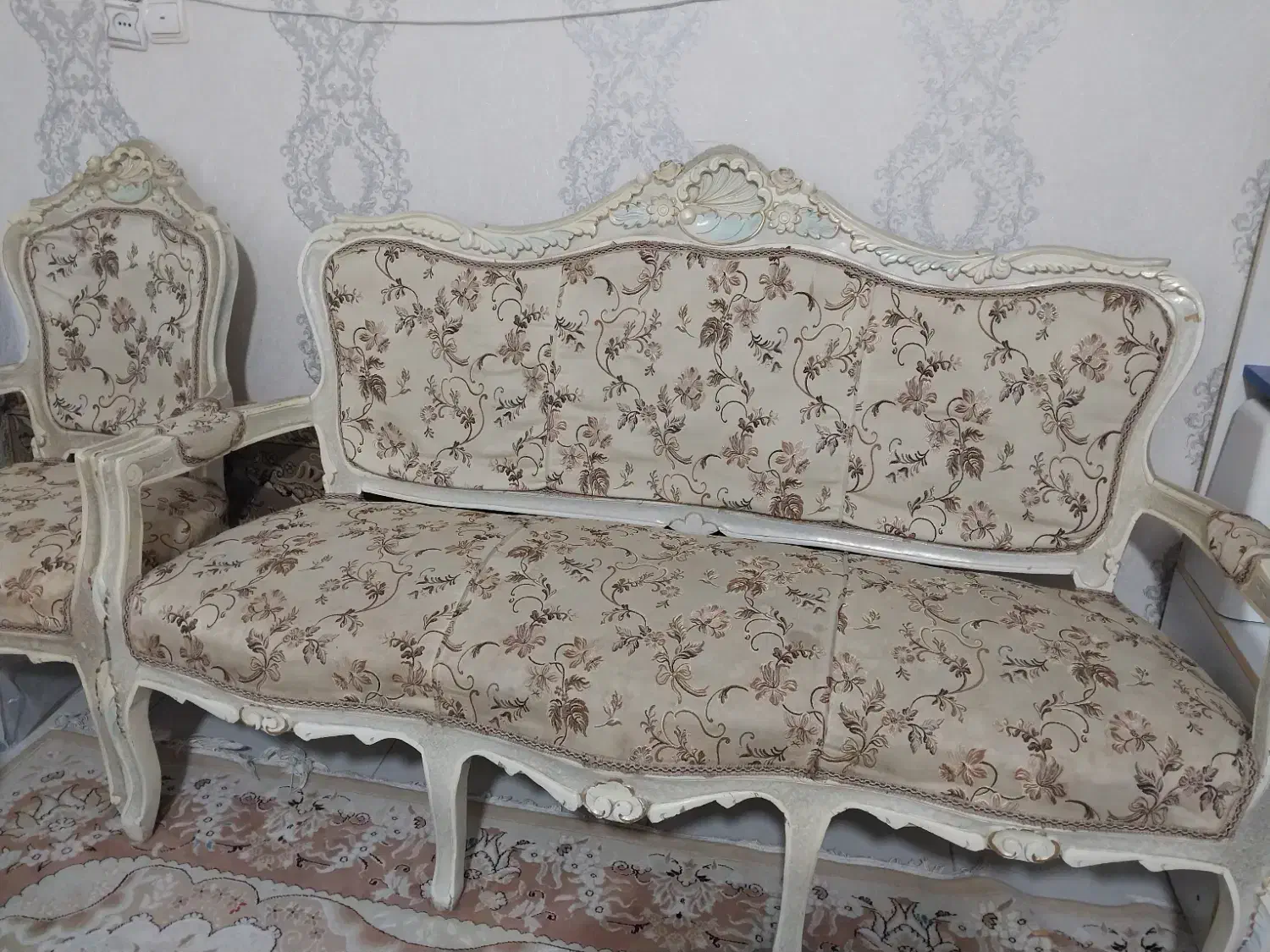 مبل|مبلمان خانگی و میز عسلی|تهران, خاک سفید|دیوار