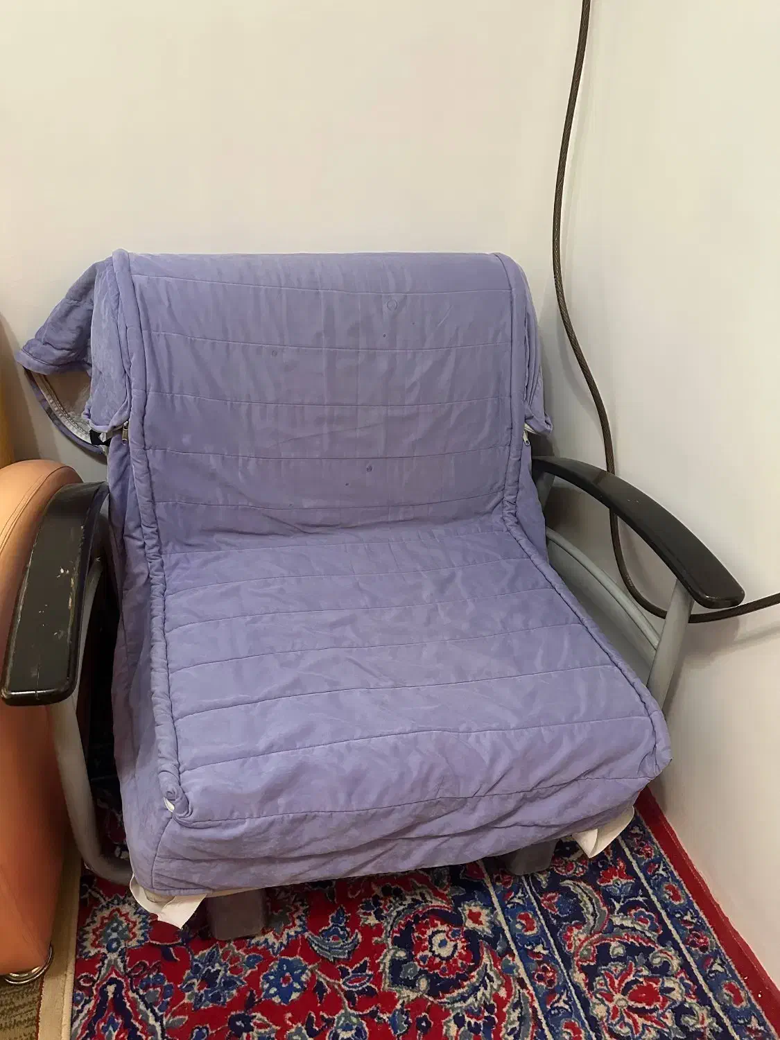 دو تخت یک نفره مبل شو (تخت خواب شو)|تخت و سرویس خواب|طالقان, |دیوار