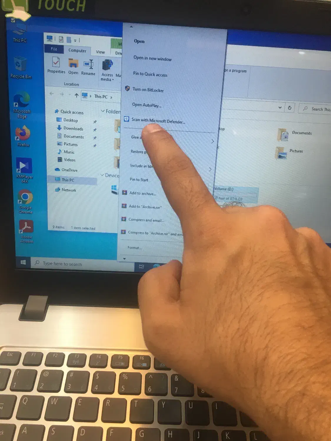 لپ‌تاپ لمسی Acer انتخابی زیبا برای مشاغل و دانشجو|رایانه همراه|آبادان, |دیوار