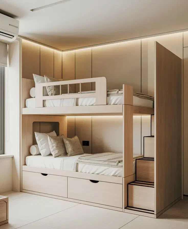 طراحی و ساخت انواع تخت دوطبقه نوجوان|تخت و سرویس خواب|کرمانشاه, |دیوار