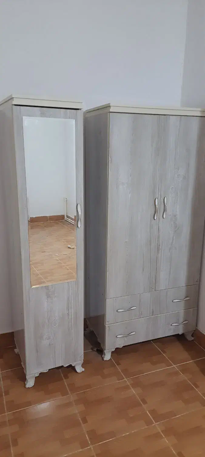 تخت خواب کودک با تشک در حد نو|تخت و سرویس خواب|مرند, |دیوار