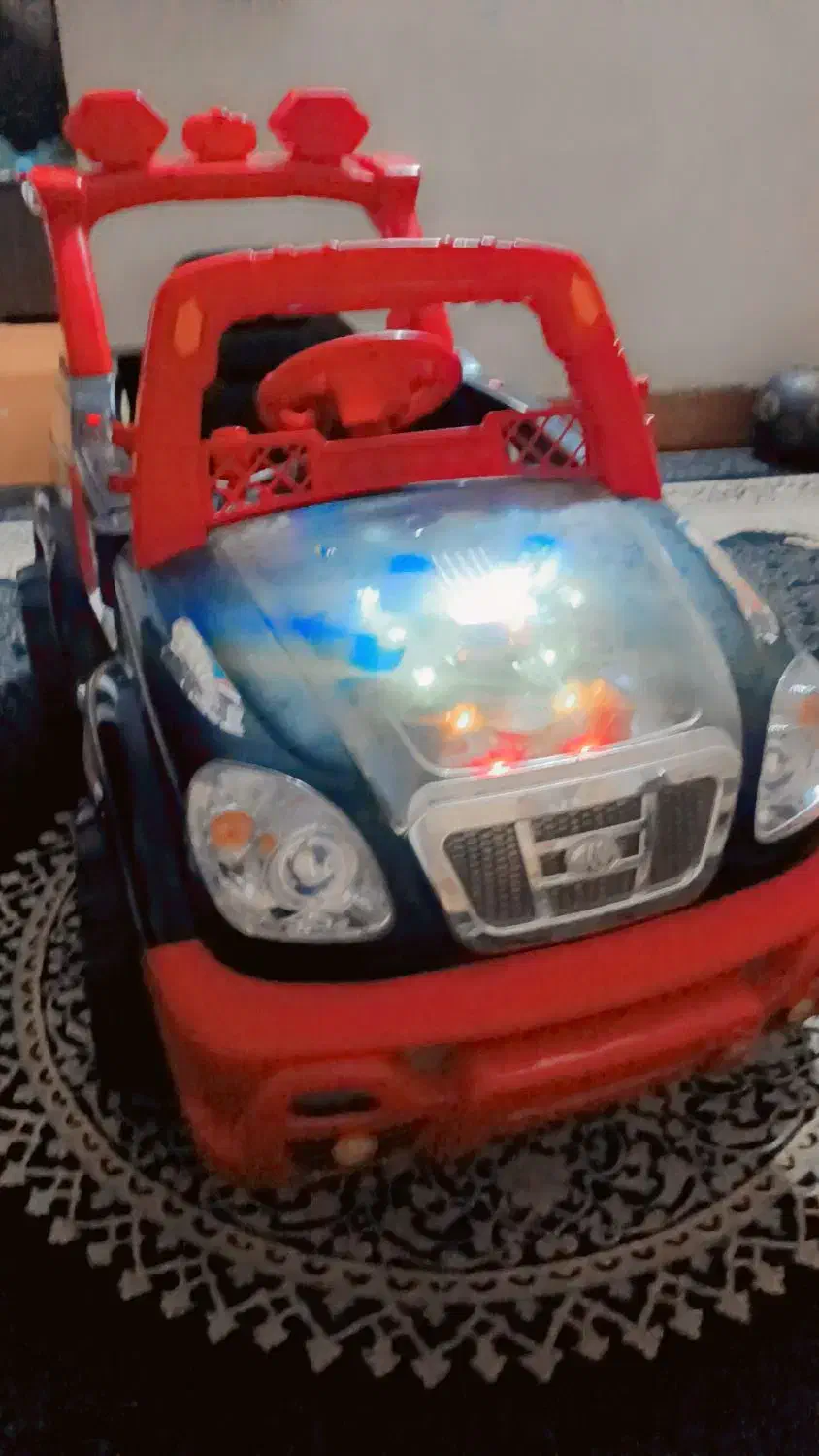 ماشین شارژی کودک|اسباببازی بچه|آبیک, |دیوار