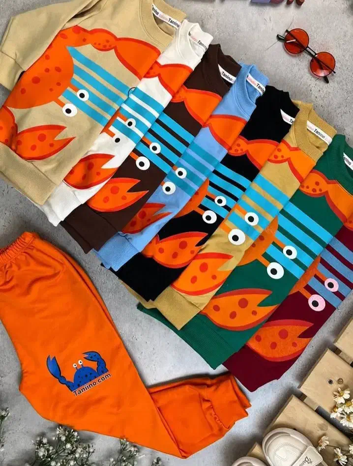 بلوز شلوار دورس خرچنگ|کفش و لباس بچه|مشهد, سرافرازان|دیوار