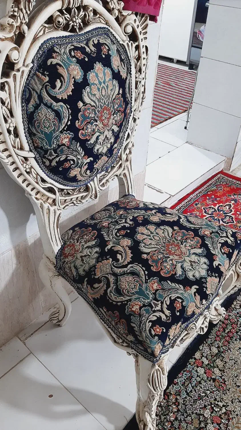 مبلمان سلطنتی استیل ۹نفره با میز|مبلمان خانگی و میز عسلی|تربت جام, امام|دیوار