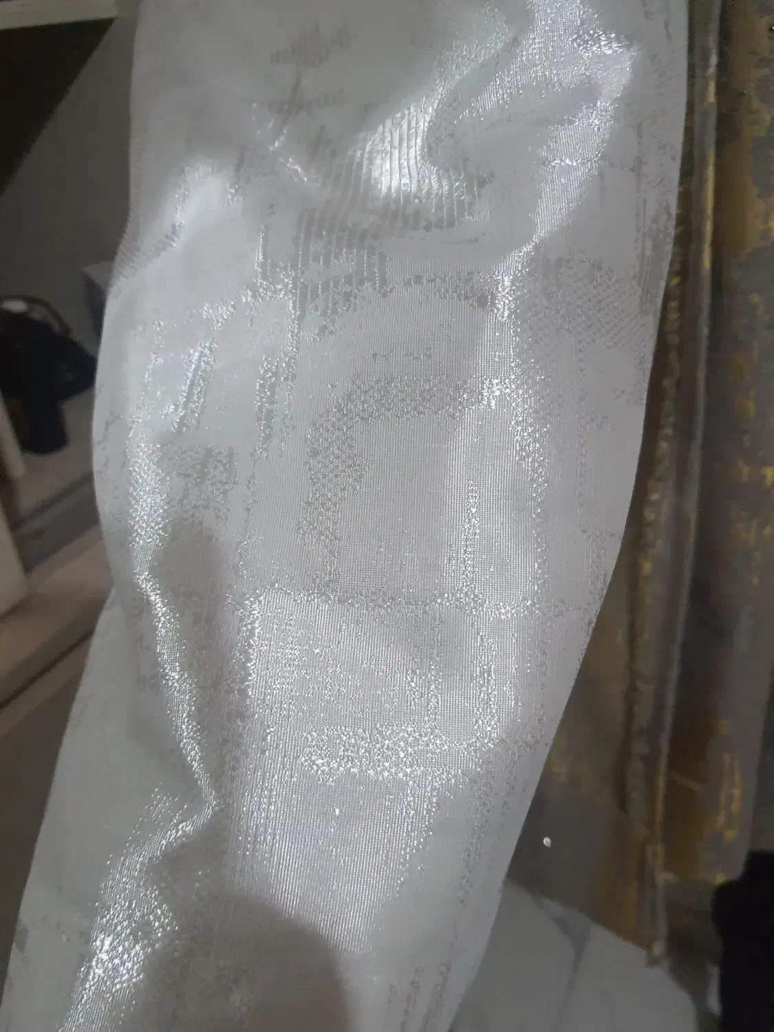 پرده حریر پتینه|پرده، رانر، رومیزی|تهران, نیروی دریایی|دیوار