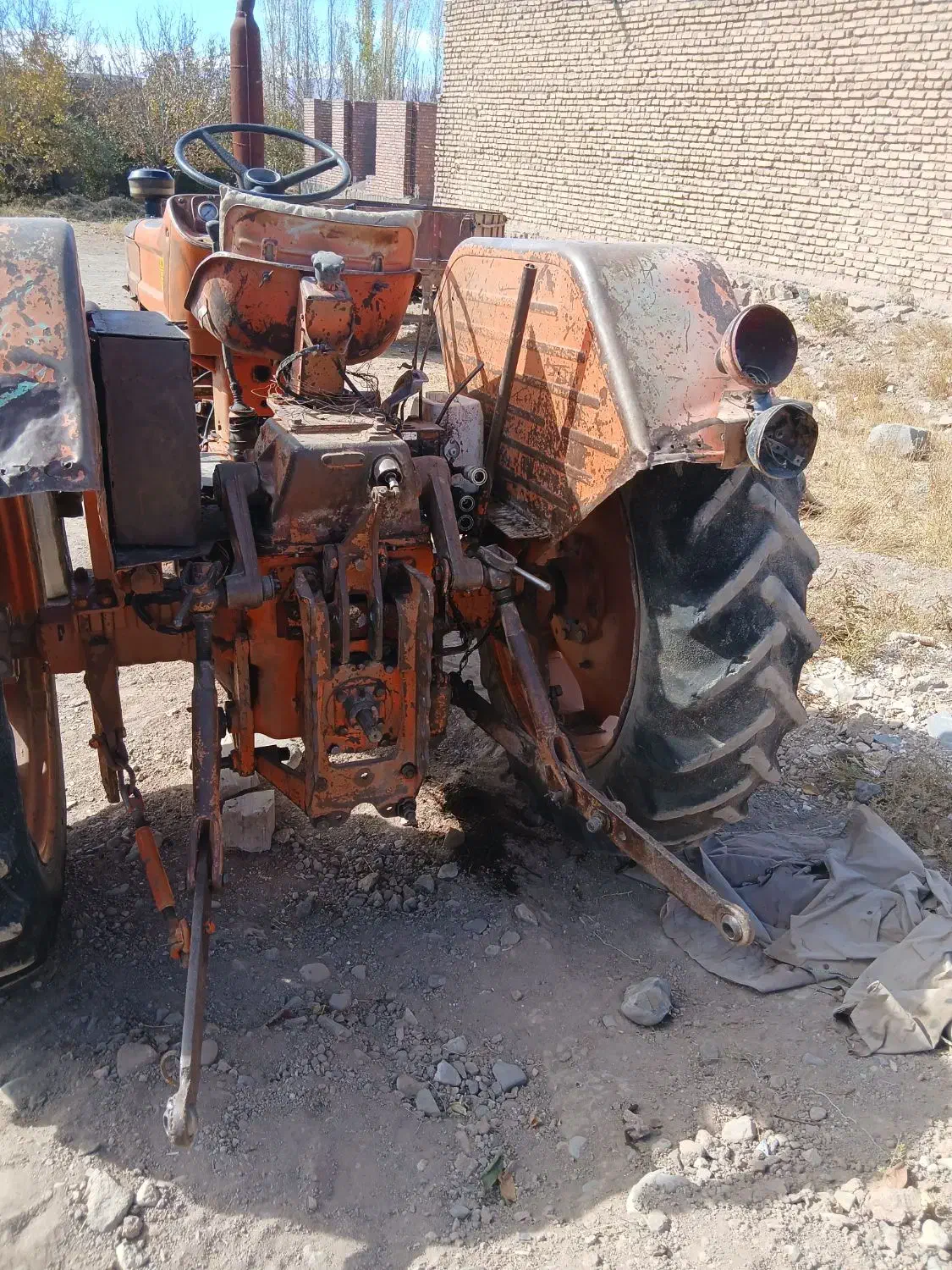 تراکتور گاوآهن تریلی|ماشینآلات صنعتی|لاله زار, |دیوار