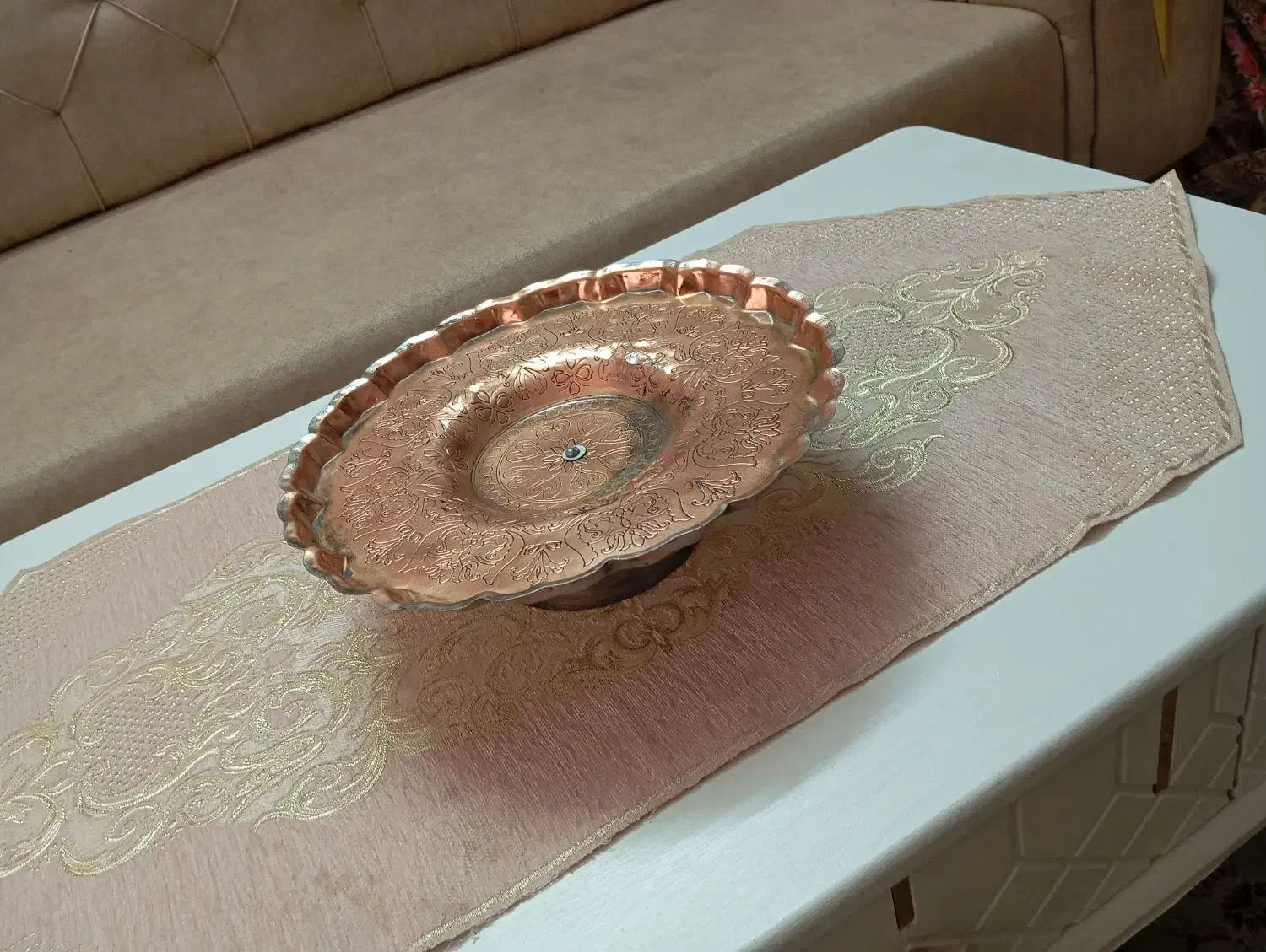 ظروف مسی|ظروف سرو و پذیرایی|بروجرد, |دیوار