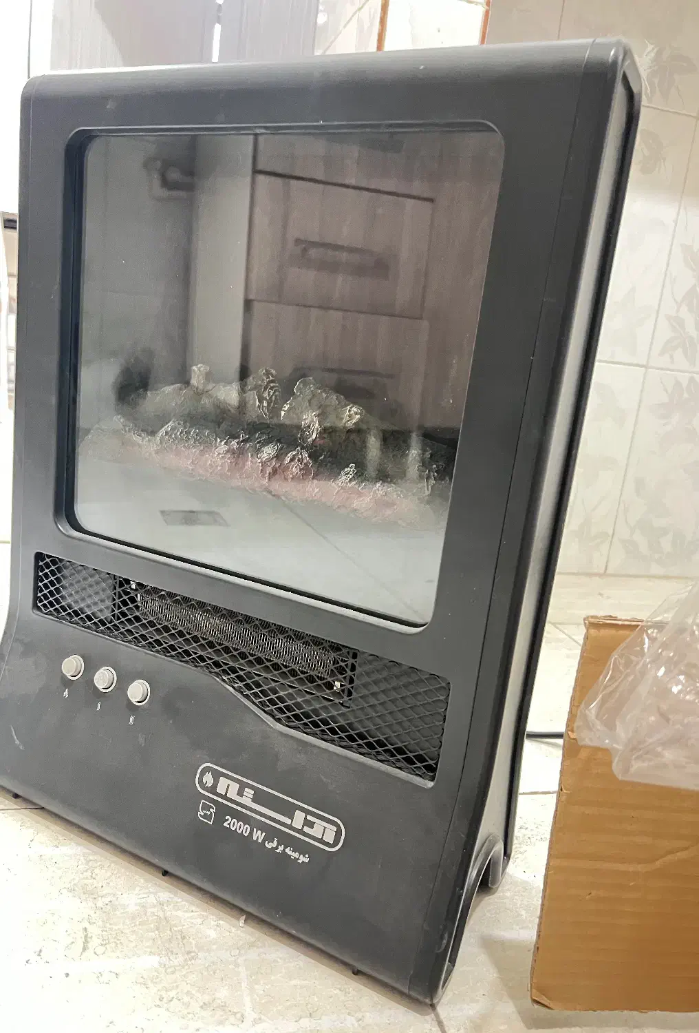 بخاری برقی|بخاری، هیتر، شومینه|قم, نیروگاه|دیوار