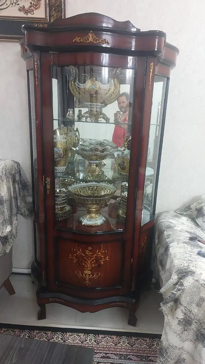 بوفه ودراور هردو باهم قیمت مقطو|بوفه، ویترین، کنسول|اردبیل, |دیوار