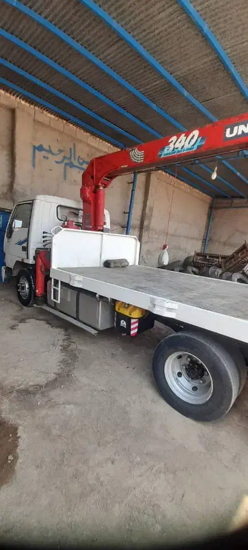 جرثقیل ۳ و۵ تن آماده همکاری شبانه روزی|خدمات حمل و نقل|اهواز, سپیدار|دیوار