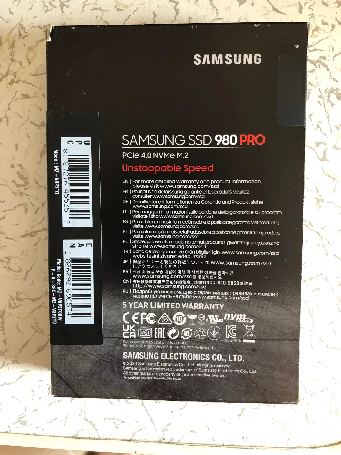 SSD Samsung 980Pro 2tb|قطعات و لوازم جانبی رایانه|تهران, شمسآباد|دیوار