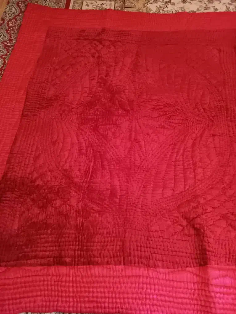 لحاف عروس و داماد|رختخواب، بالش، پتو|فسا, |دیوار