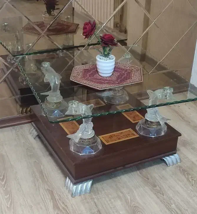 میز جلو مبلی خاص|مبلمان خانگی و میز عسلی|شیراز, ستارخان|دیوار
