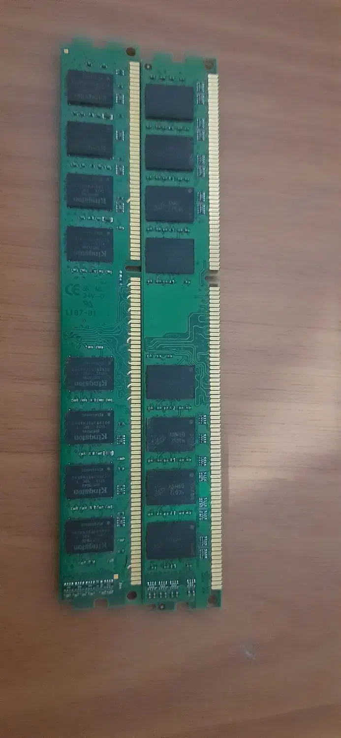 رم DDR3 سالم دو عدد 2GB فروش فوری|قطعات و لوازم جانبی رایانه|تالش, هشتپر|دیوار