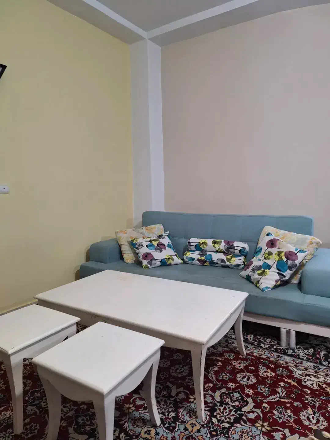 مبل تختخوابشو ۵ نفره فیروزه ای|مبلمان خانگی و میز عسلی|محمودآباد, |دیوار