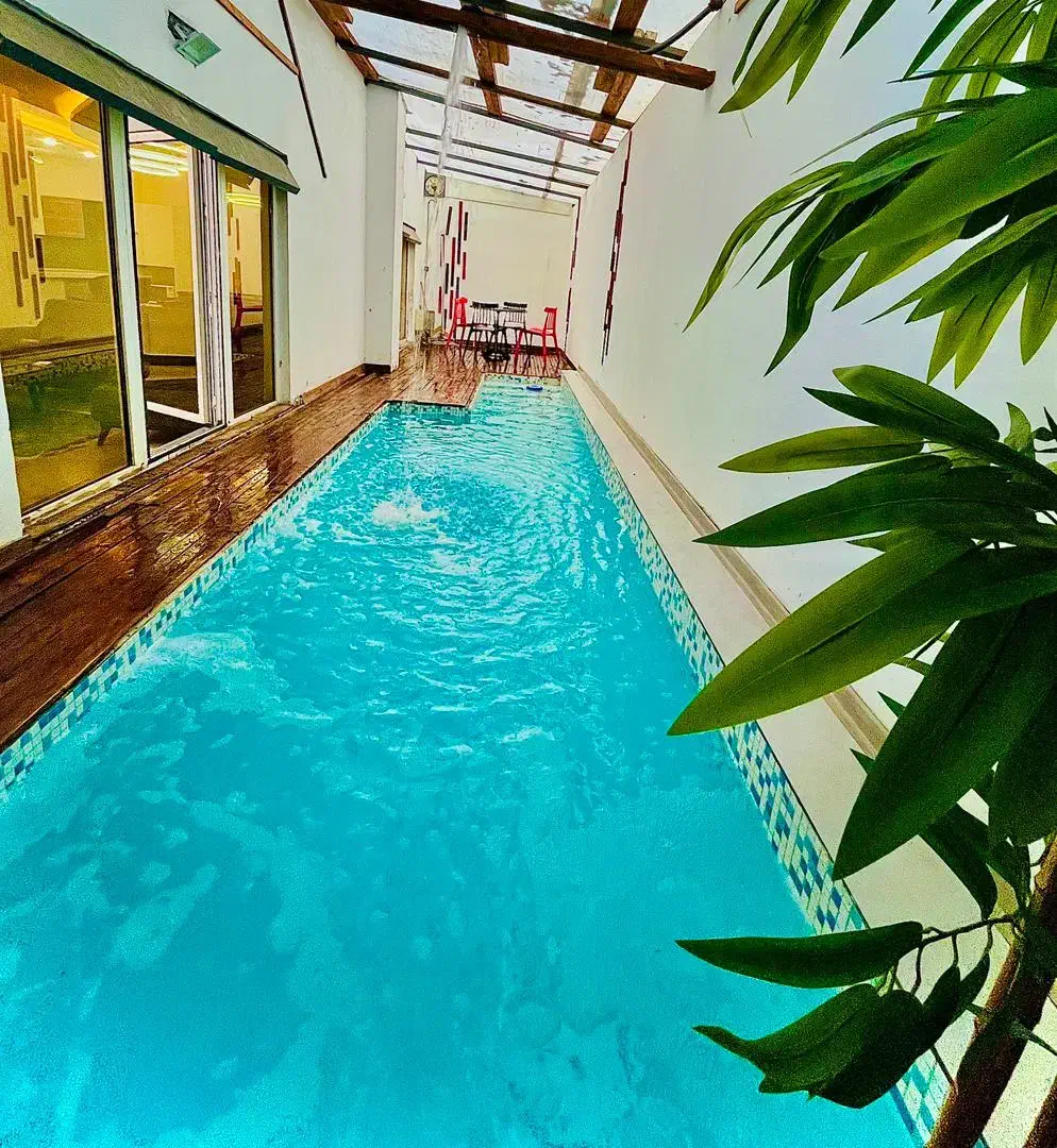 اجاره روزانه ویلایی استخر دار دو قدمی دریا|اجارهٔ کوتاه‌مدت ویلا و باغ|کیش, |دیوار