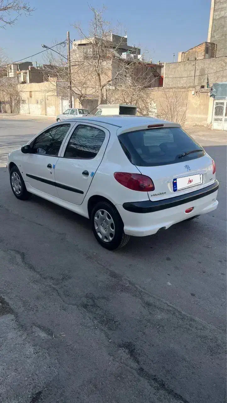 پژو ۲۰۶ خونگی تمیز|خودرو سواری و وانت|مشهد, مصلی (کارمندان اول)|دیوار