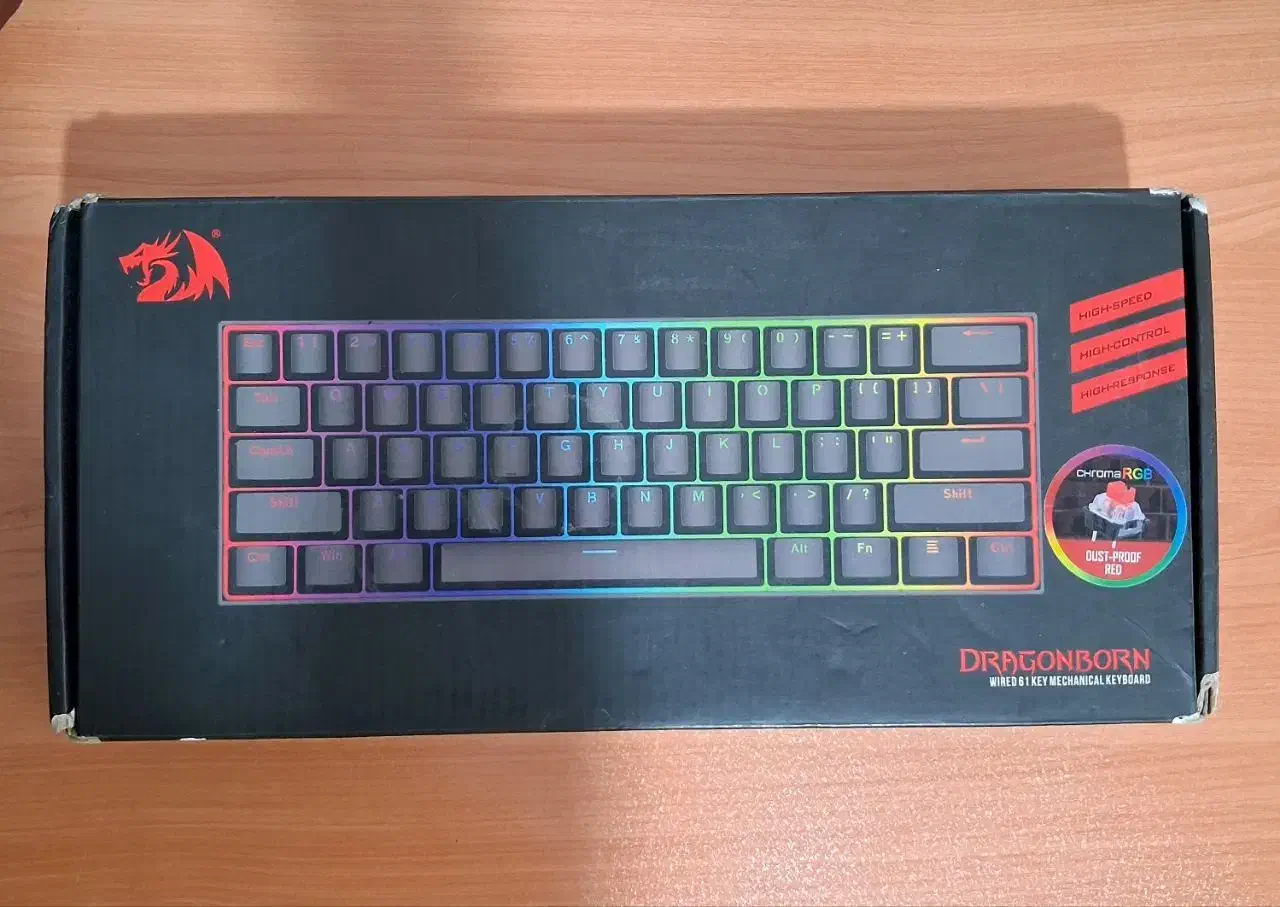 REDRADGON K630 RGB کیبورد|قطعات و لوازم جانبی رایانه|تهران, جنت‌آباد شمالی|دیوار