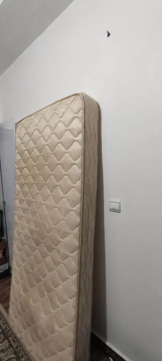 تشک فنری تک نفره رویا|تشک تختخواب|لنگرود, |دیوار