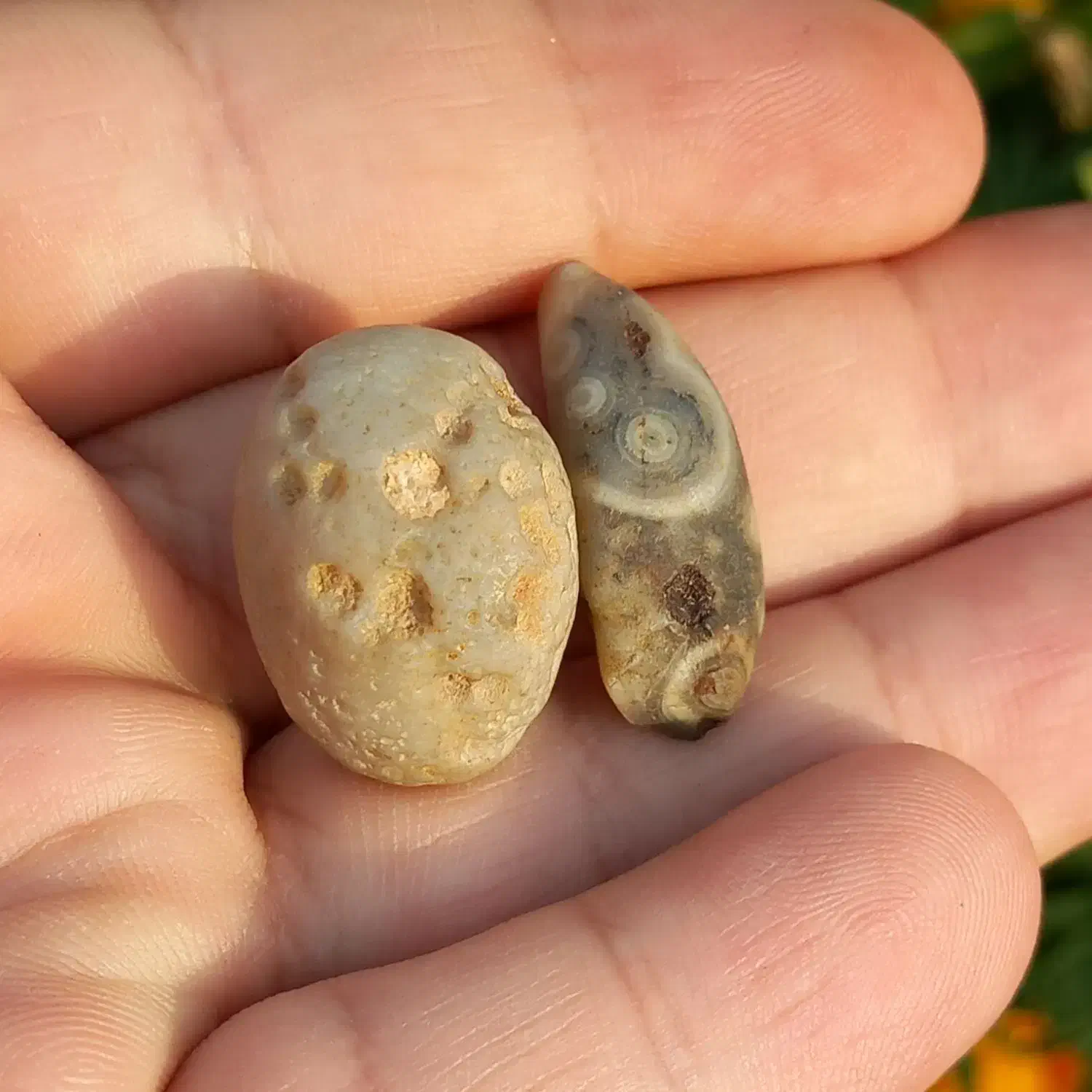 مهره برد عقیق باباقوری چشم دار قدیمی|جواهرات|یاسوج, |دیوار