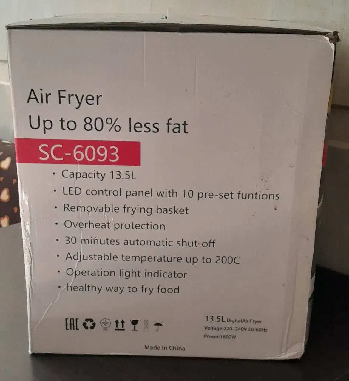 سرخ کن بدون روغن سیلور کرست|اجاق گاز و لوازم برقی پخت‌وپز|نجف‌آباد, امیرآباد|دیوار