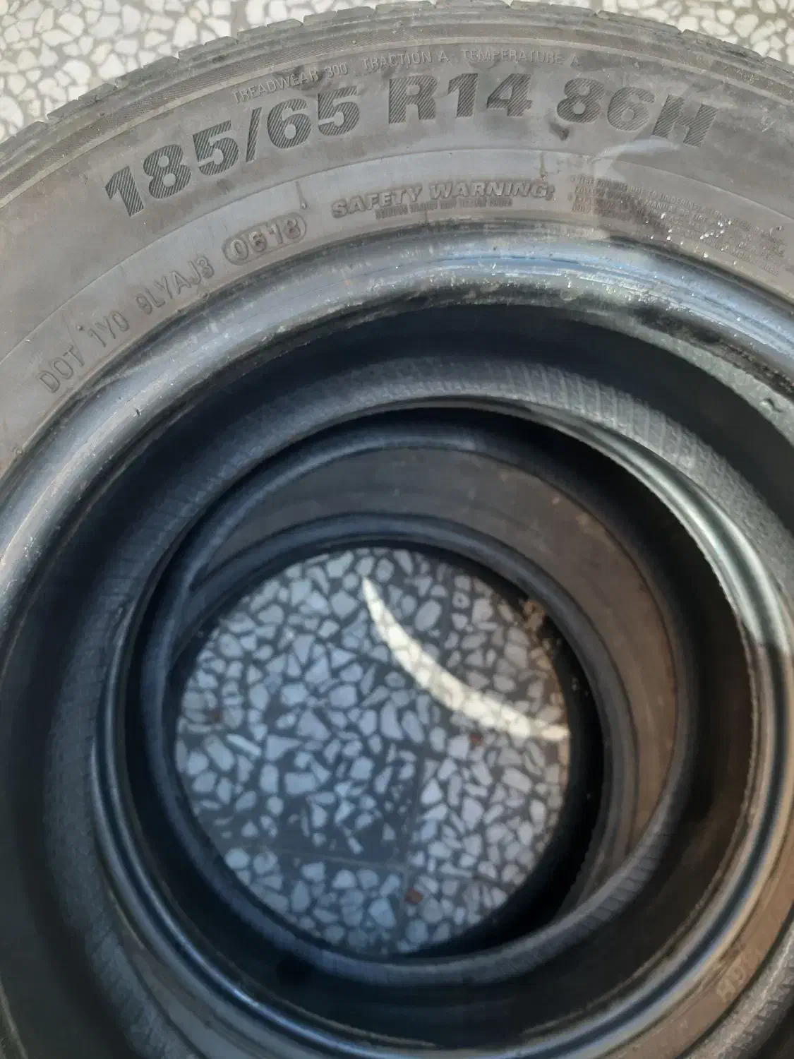 لاستیک کومهو R14/65/185|قطعات یدکی و لوازم جانبی|رشت, فلسطین|دیوار