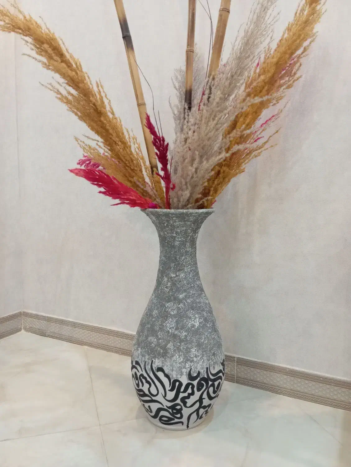 گلدان های سفالی کالیگرافی شده|صنایع دستی و سایر لوازم تزئینی|اراک, |دیوار