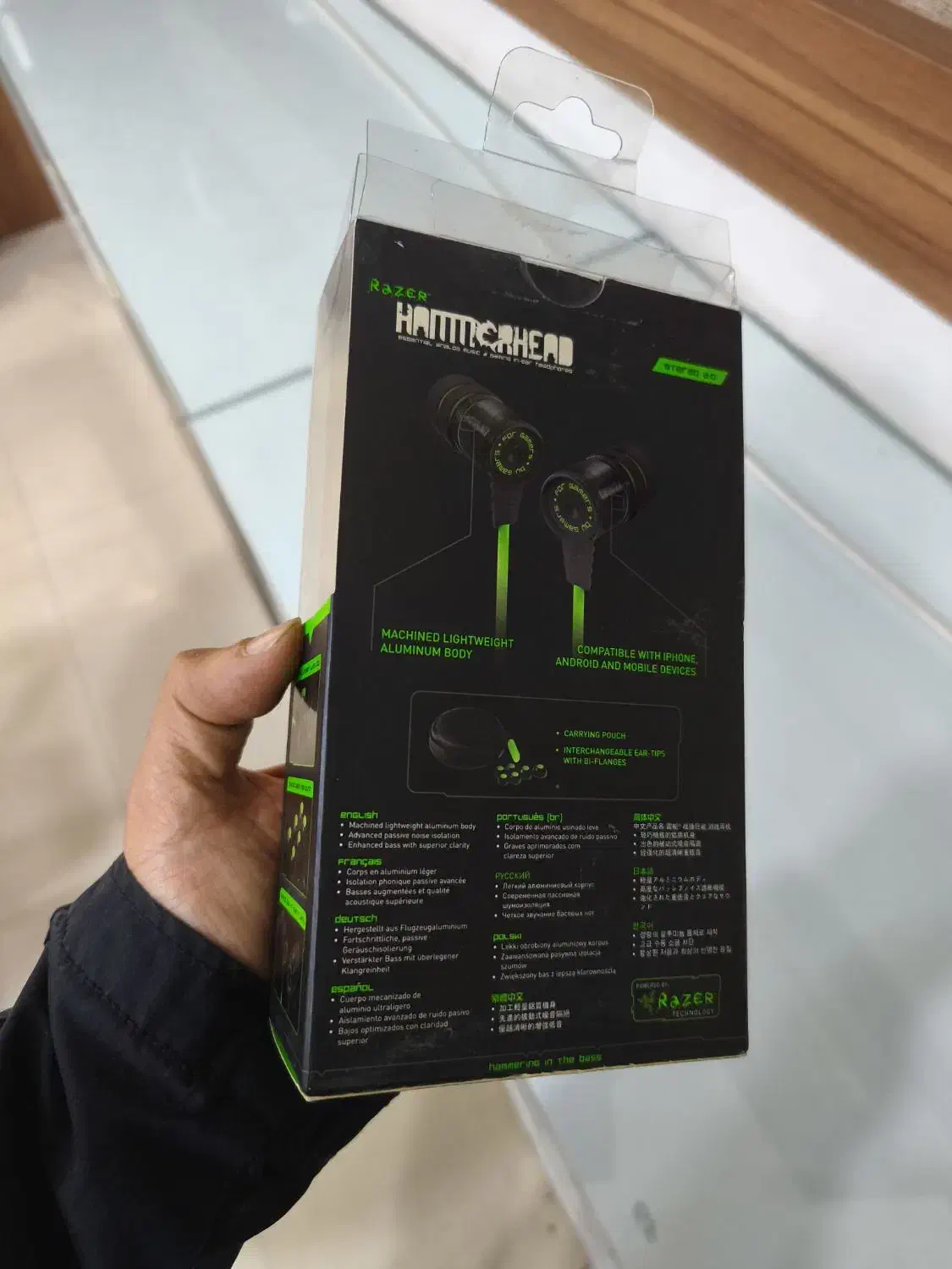 هدفون razer hammerhaed اصلی|لوازم جانبی موبایل و تبلت|کرج, فاز ۳ مهرشهر|دیوار