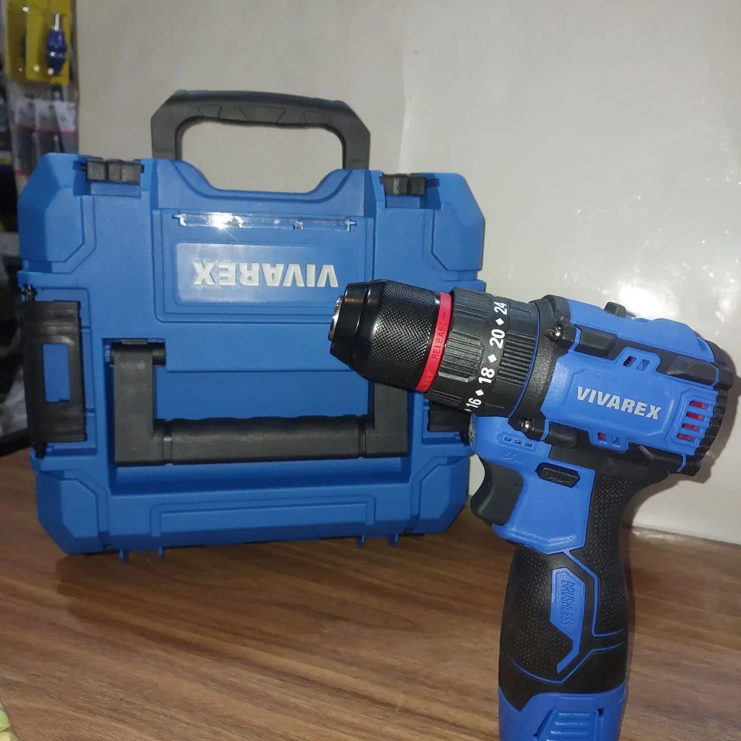 دریل شارژی ویوارکس موتور براشلس|ابزارآلات|دزفول, |دیوار