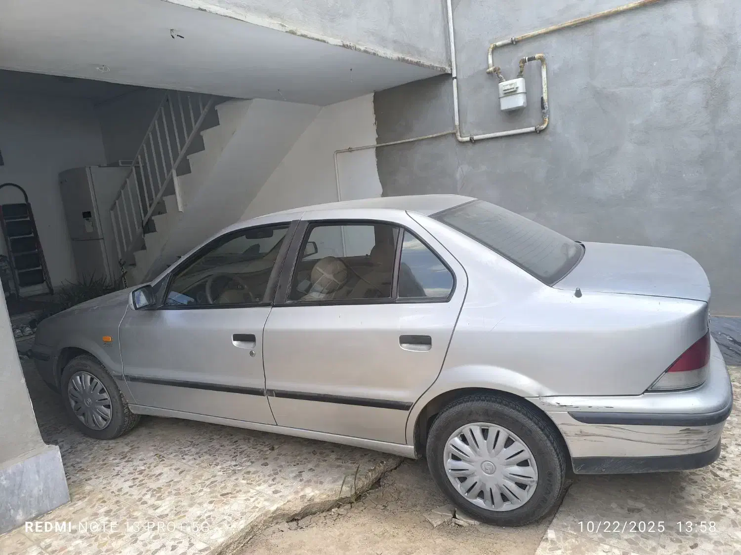 سمند مدل84 فنی سالم بی رنگ|خودرو سواری و وانت|زرندیه, |دیوار