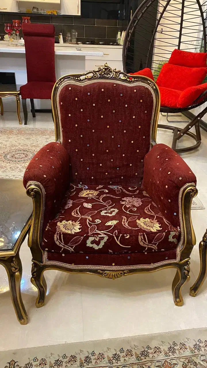 مبلمان استیل ۹نفره|مبلمان خانگی و میز عسلی|هشتگرد, تهران دشت|دیوار