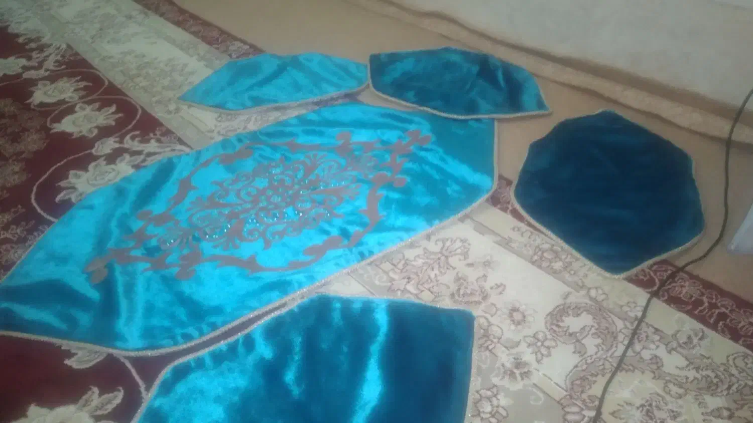 رو میزی  نو  نو  هست ابی|پرده، رانر، رومیزی|قم, امامزاده ابراهیم|دیوار