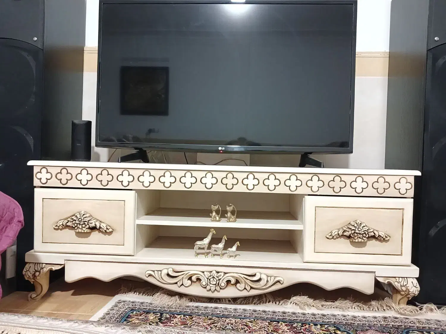 ست اینه کنسول میز تلوزیون جا کفشی بوفه|بوفه، ویترین، کنسول|پاکدشت, پاکدشت (مامازند)|دیوار