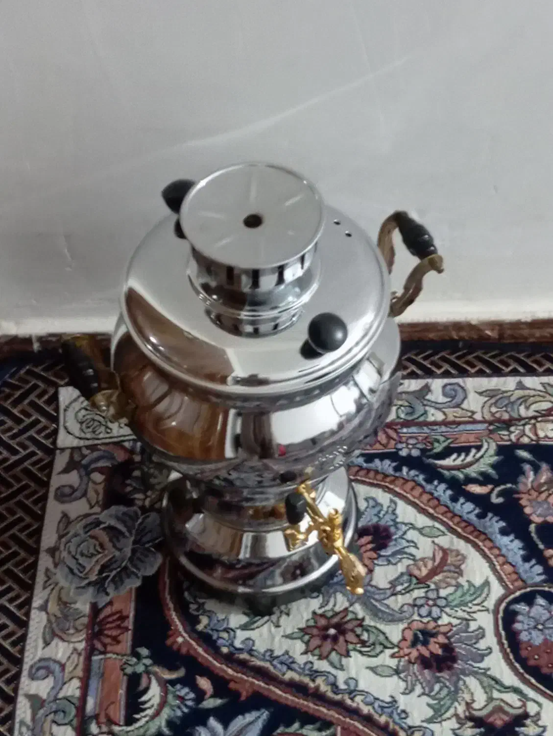 سماور ۶لیتری نو شبنم|سماور، چای‌ساز، قهوه‌ساز|مشکین‌دشت, |دیوار