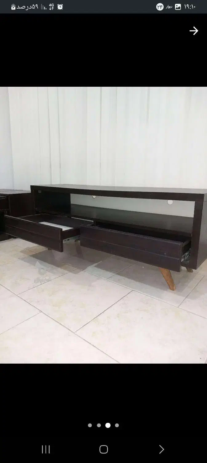 میز تلویزیون تمیز و سالم|میز تلویزیون|ساری, |دیوار