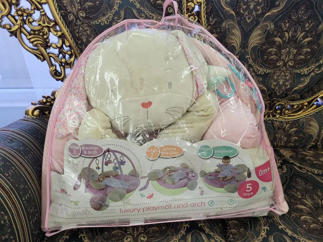 تشک بازی و آویز موزیکال تخت کودک|اسباب و اثاث بچه|تبریز, |دیوار