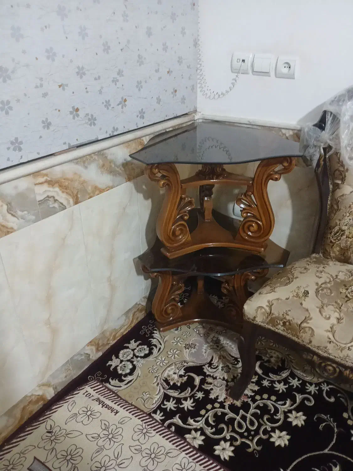 ۲مدل پیز عسلی|مبلمان خانگی و میز عسلی|قم, شاد قلی|دیوار