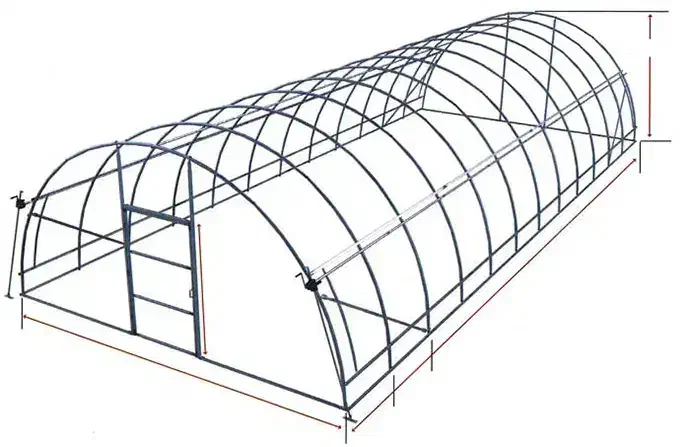 یک عدد اسکلت فلزی با لوله فلزی یک اینچ|مصالح و تجهیزات ساختمان|شیراز, کاراندیش|دیوار