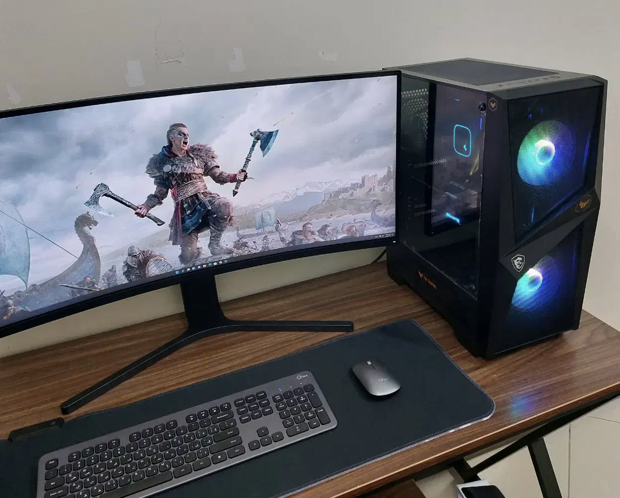 کیس گیمینگ و مانیتورRTX3070 i7 12700k Z690p SSD 2T|رایانه رومیزی|تهران, ستارخان|دیوار