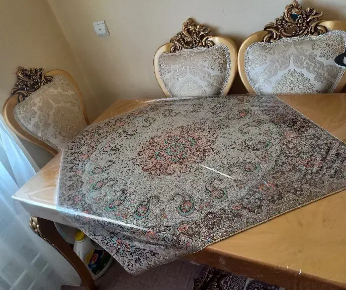 میز نهار خوری سلطنتی ۴نفره|میز و صندلی غذاخوری|زنجان, |دیوار