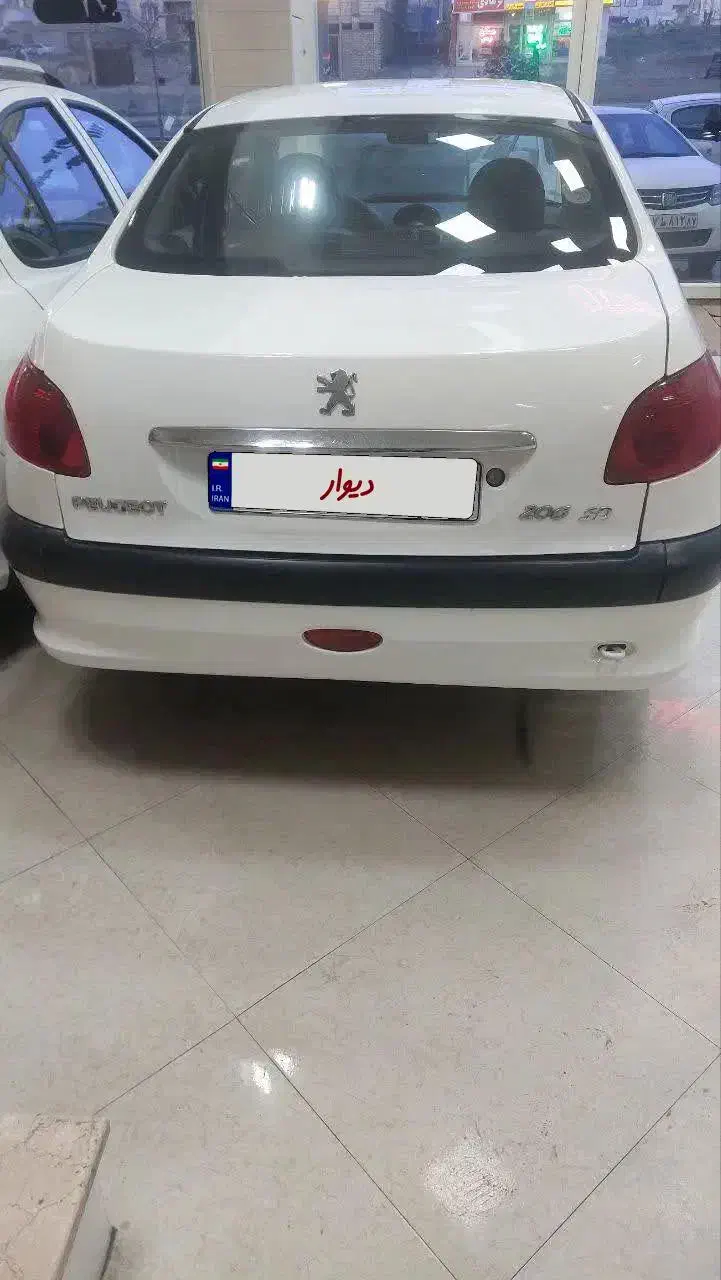 پژو ۲۰۶ SD v8 مدل 93|خودرو سواری و وانت|زنجان, |دیوار