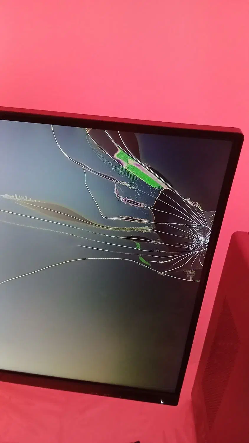 مانیتور ۲۷ فیلیپس پنل شکسته|تلویزیون و پروژکتور|هشتگرد, فاز ۷ مهستان|دیوار