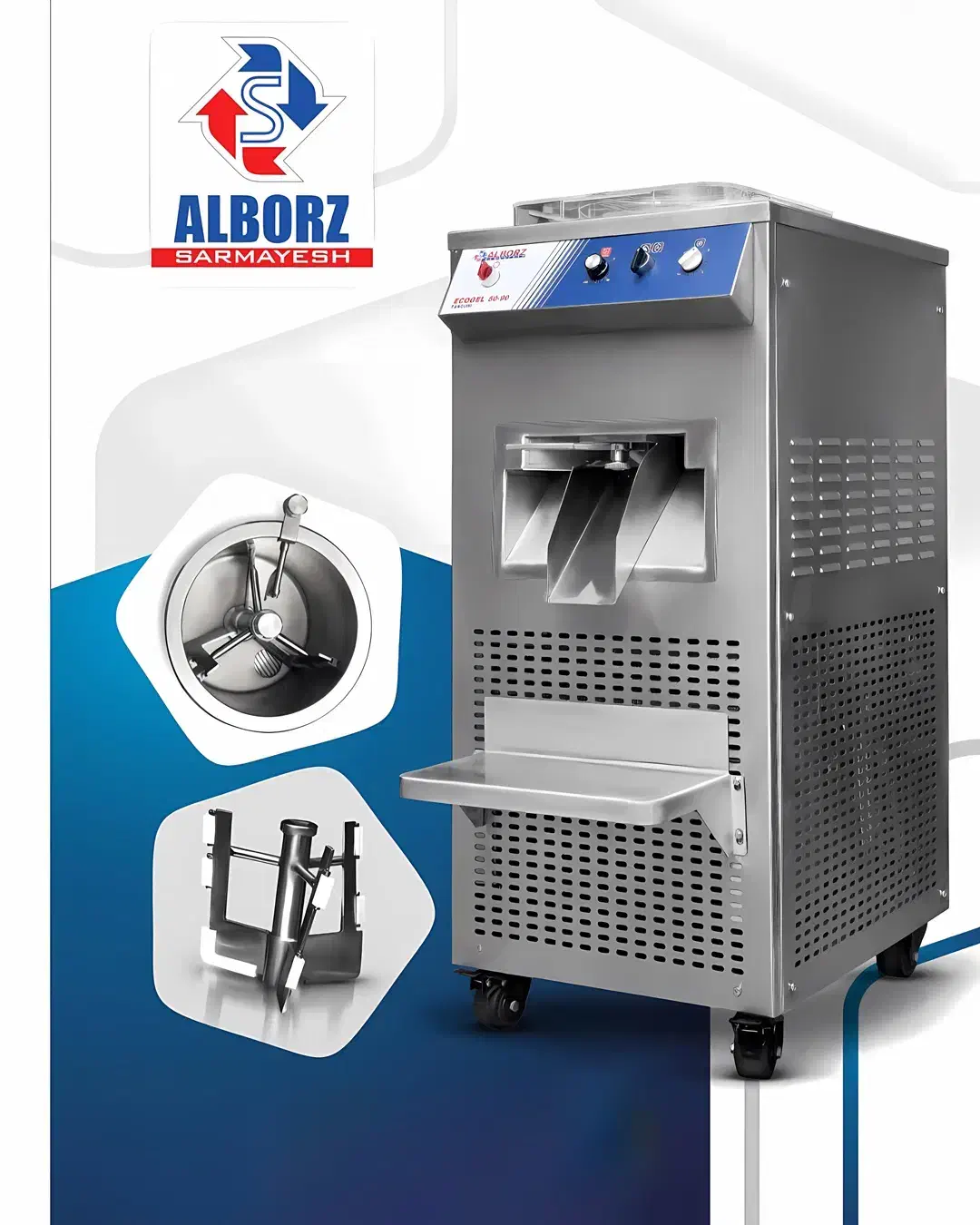 بستنی ساز بار سفت کن تنوری و افقی سنتی ژلاتو سوربت|کافی‌شاپ و رستوران|کرمانشاه, |دیوار