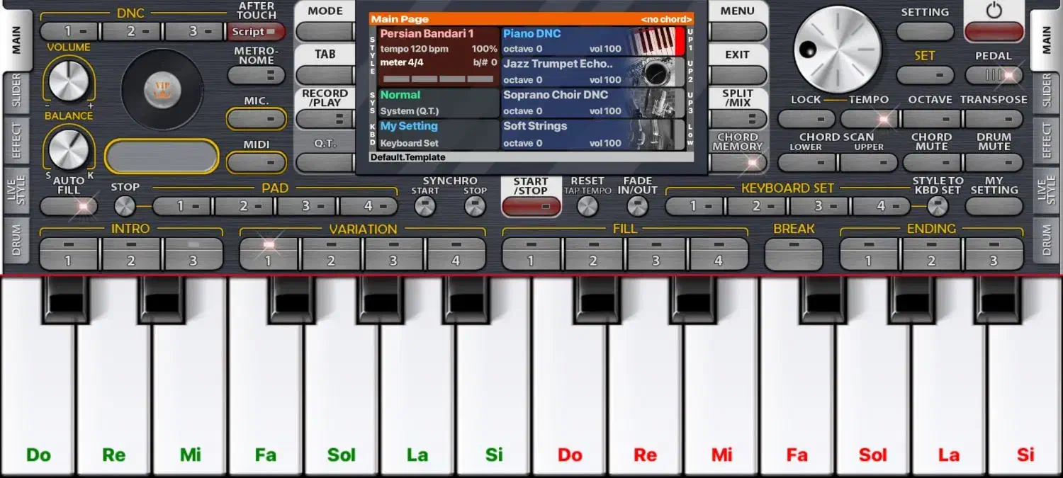 ست جدید کوردی ارگ اندروید|پیانو، کیبورد، آکاردئون|کرمانشاه, |دیوار