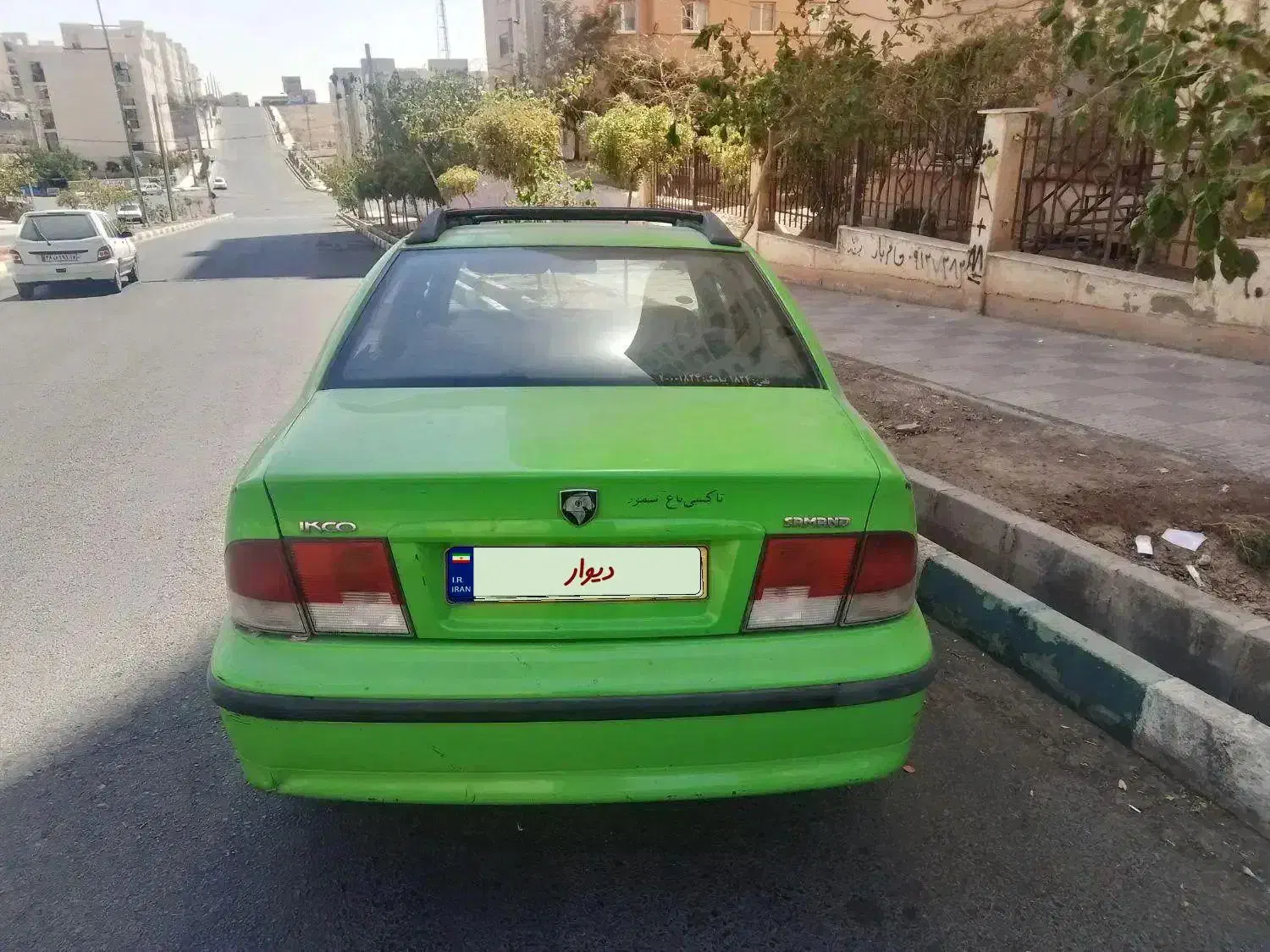 تاکسی سمند۸۸دوگانه گردشی تهران سوز نقد واقساط|خودرو سواری و وانت|پرند, فاز ۴|دیوار