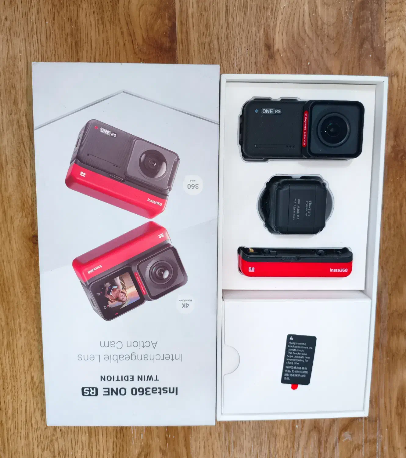 دوربین ۳۶۰ insta360 one rs twin|دوربین عکاسی و فیلم‌برداری|تهران, اوقاف|دیوار