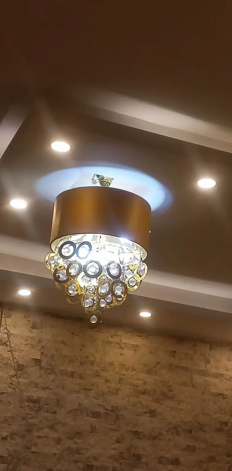 یک جفت لوستر شیک|لوستر و چراغ آویز|قزوین, |دیوار