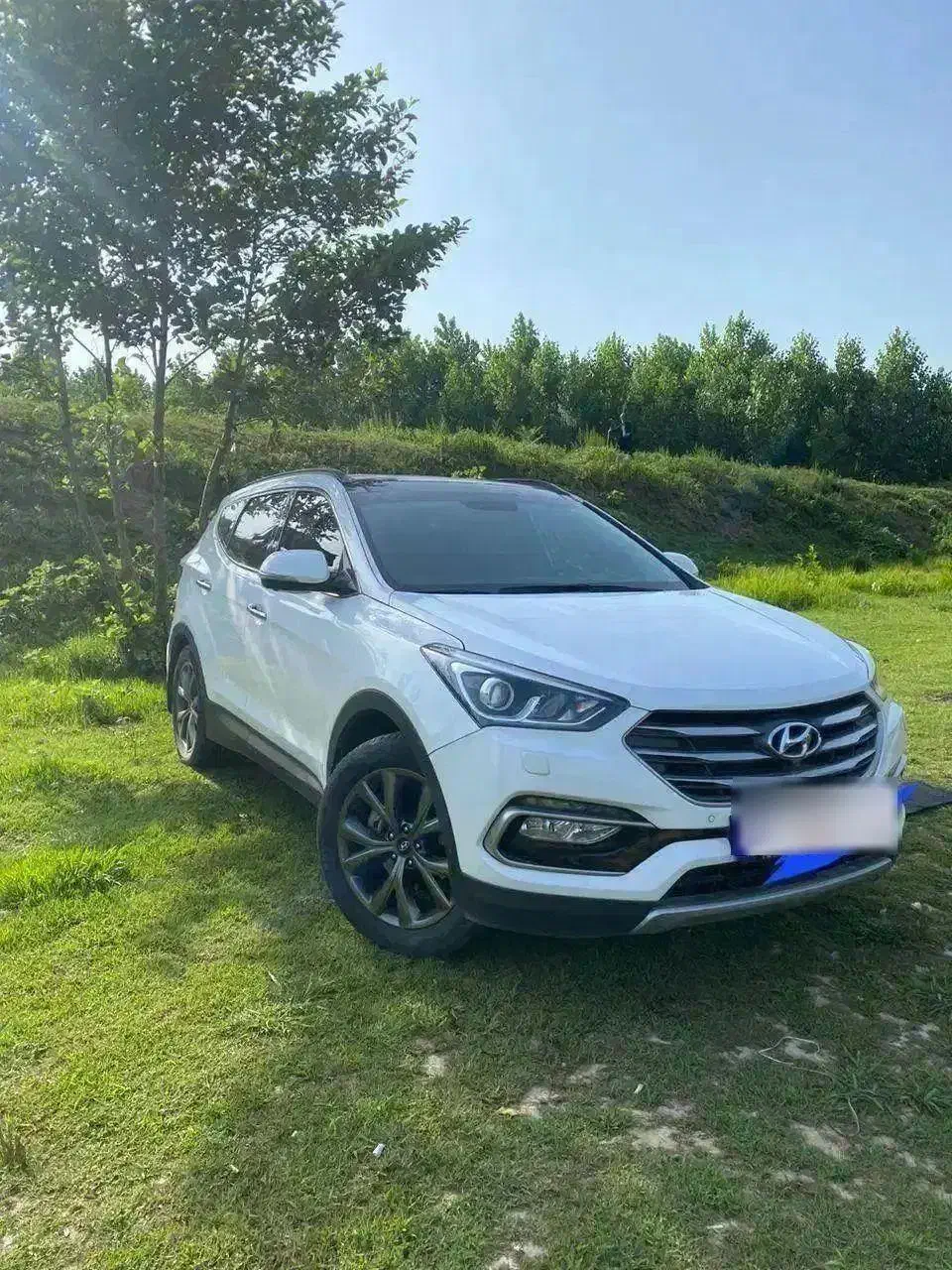 سانتافه 2017فول واردات پلاک تهران ..7نفره.موتورgdi|خودرو سواری و وانت|رشت, حمیدیان|دیوار