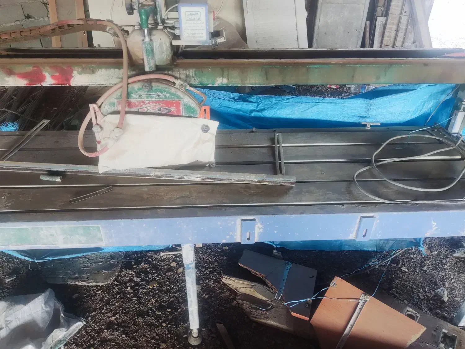 دستگاه سنگ بری صد صنعت|مصالح و تجهیزات ساختمان|پرند, فاز ۱|دیوار