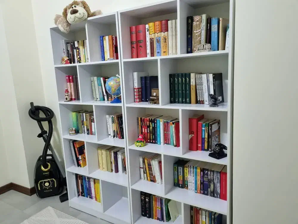 کتابخانه کمجا ارسال رایگان تسویه درب محل|کتابخانه، شلف، قفسه‌های دیواری|تهران, نیاوران|دیوار